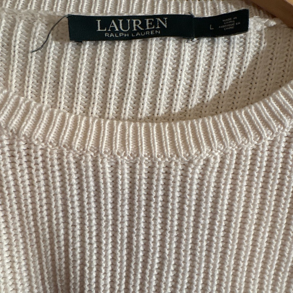Ralph Lauren Cream Sweater